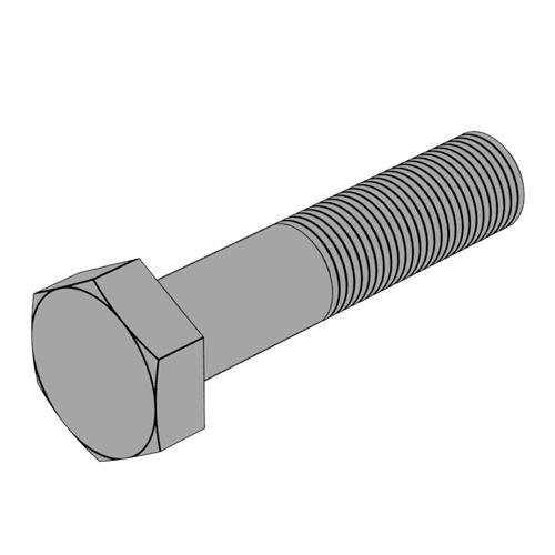 ISO4017 半牙六角头螺栓 A4-80