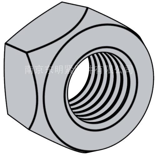 NF E 25-411 - 1985(R2001) 全金属六角锁紧螺母
