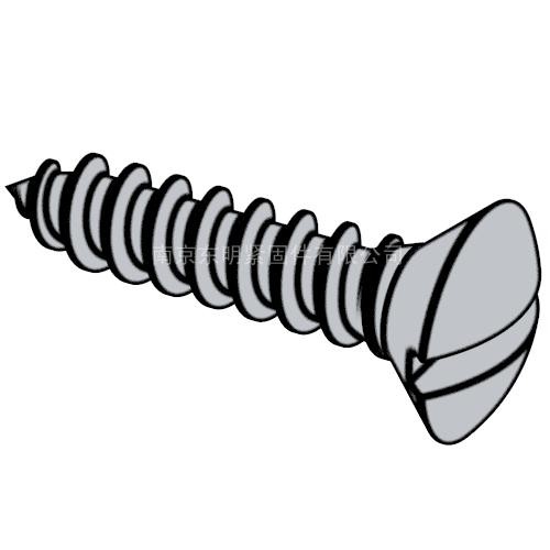 JIS B 1115(O) - 2006 开槽半沉头自攻螺钉