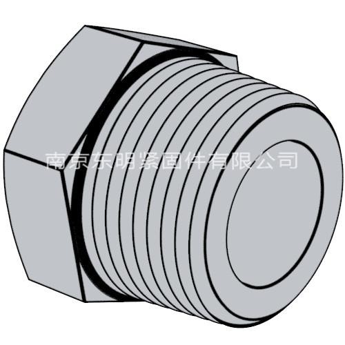 Q 618(B) 六角头锥形螺塞