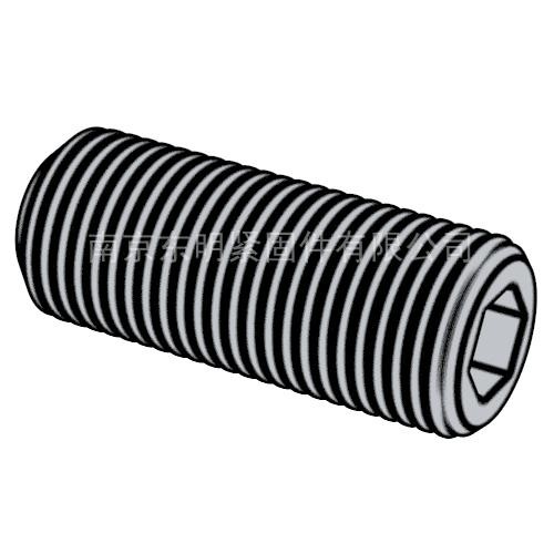 DIN 913 - 1980 内六角平端紧定螺钉