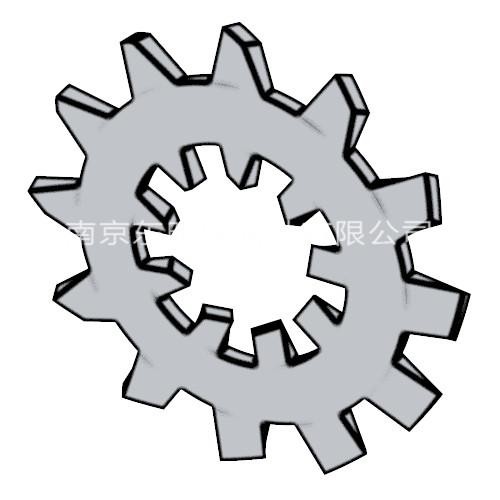 QC/T 333 - 1999 内、外锯齿锁紧垫圈