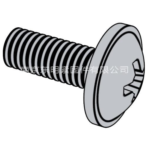 DIN 967 - 2018 十字槽盘头凸缘螺钉 A级