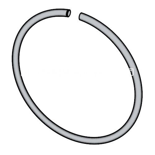 GB/T 895.1 - 1986 孔用钢丝挡圈