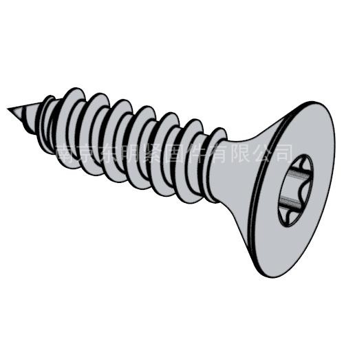JIS B 1128(F) - 2004 梅花槽沉头自攻钉