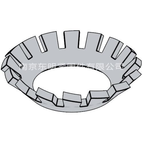 DIN 6798(V) - 1988 锥形锁紧垫圈 V型