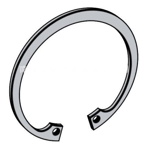 GB/T 893.2 - 1986 B型孔用弹性挡圈