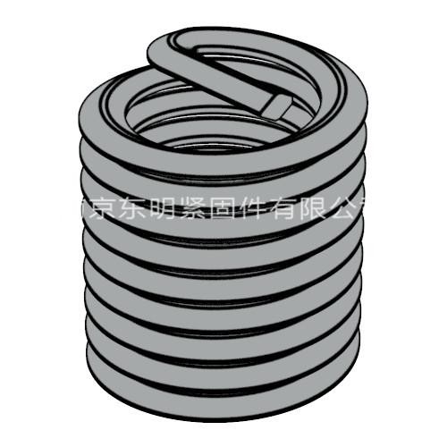 GJB/T 119.2(A) - 2001 普通型无折断槽钢丝螺套