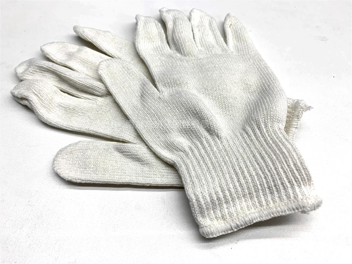 劳保手套 纯白纱线手套600g/打/12双
